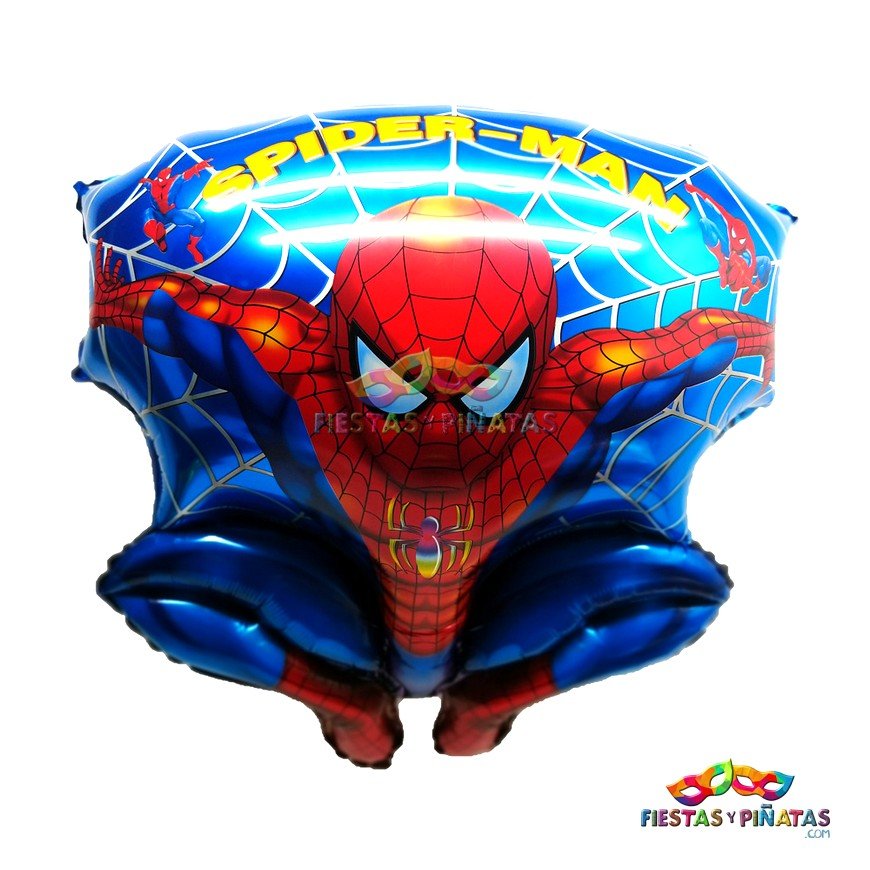 GLOBO SPIDERMAN METALIZADO - Fiestas y Piñatas Bogotá ✓ - Piñatería Online